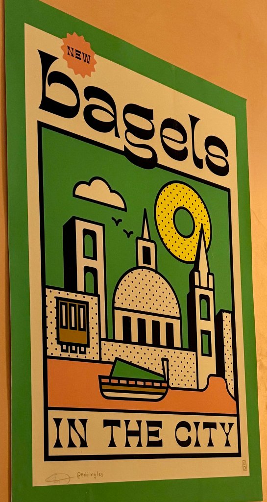 bagels, kahvaltı, roma, italya