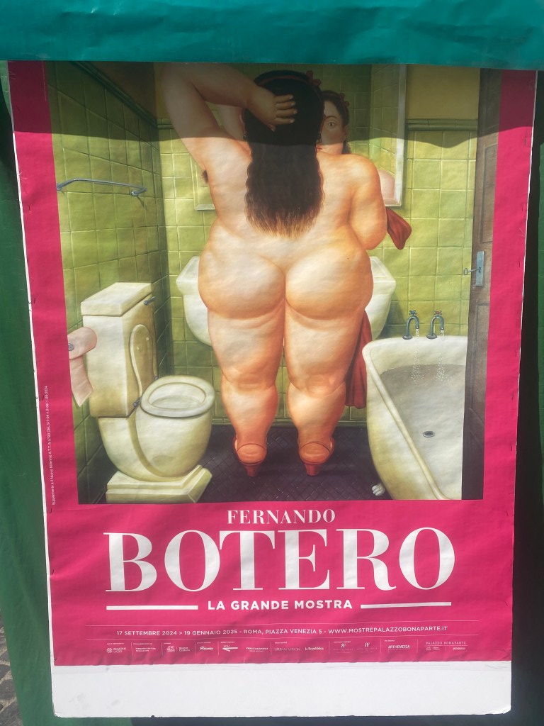 Fernando Botero’nun sergisinin afişi