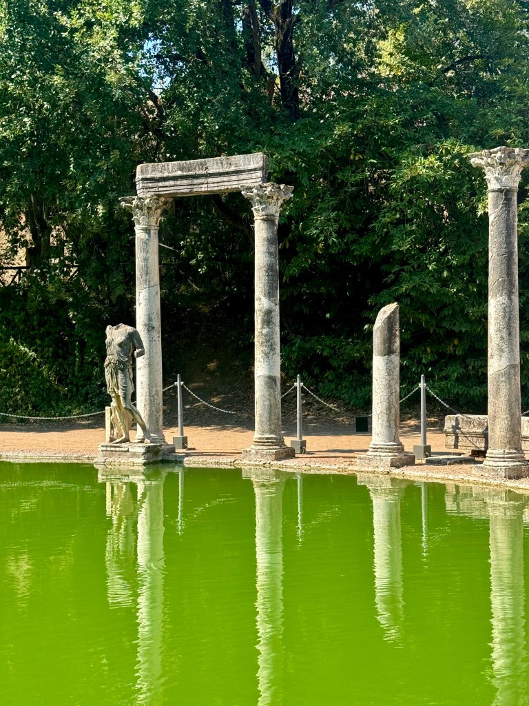 Villa Adriana Fountains and Sculptures